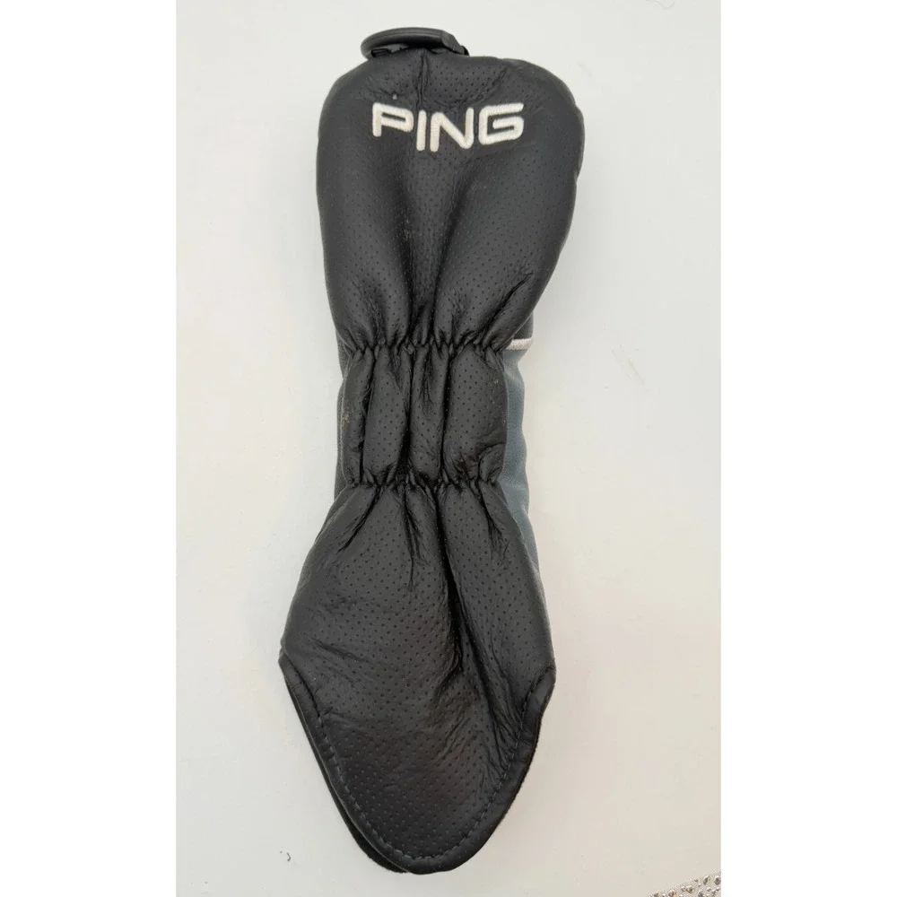 PING G425 Fairway Wood Golf Club Headcover - Black Grey White Adjustable Tag OEM